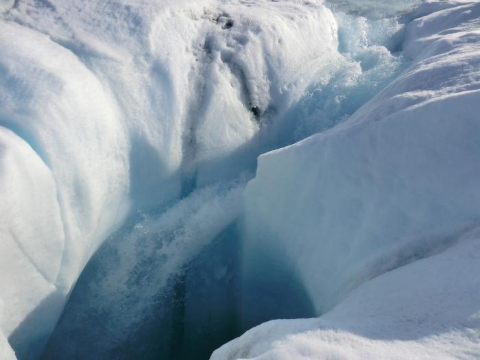 Radar Reveals Meltwater’s Year-Round Life Under Greenland Ice