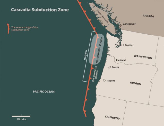 Ocean Sediments Off Pacific Coast May Feed Tsunami Danger