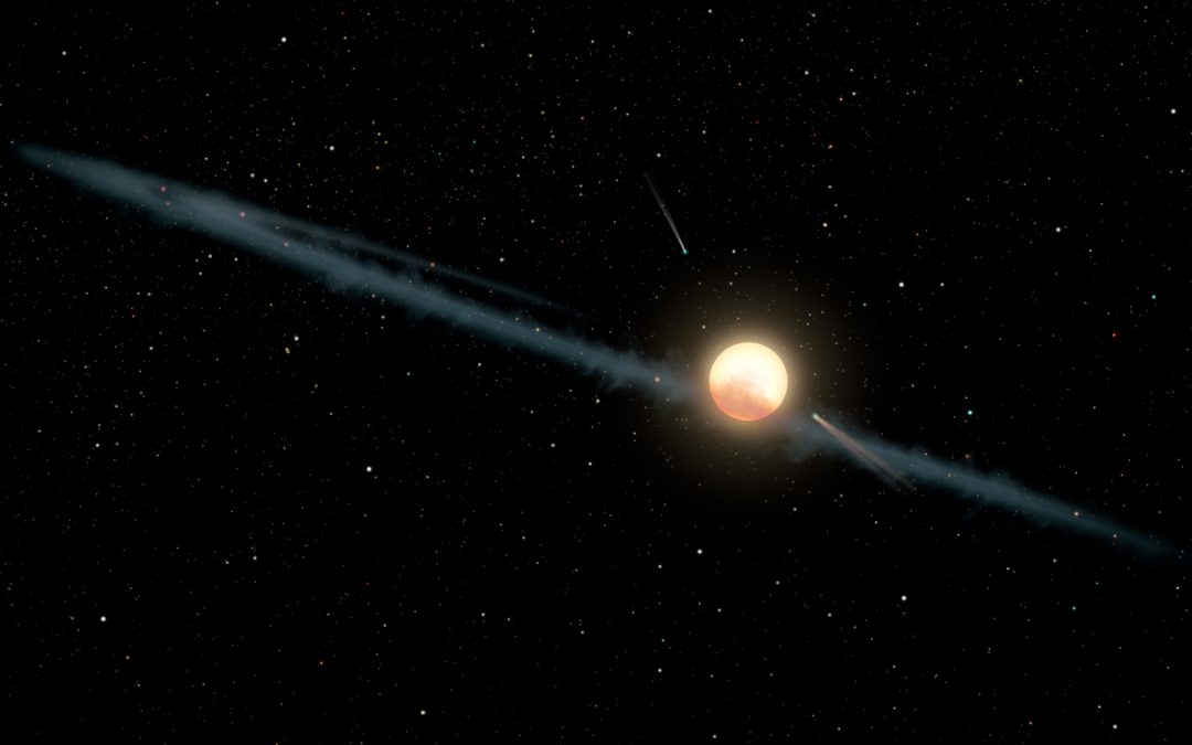 Tabby’s Star: Exomoon’s Slow Annihilation Could Explain the Dimming of the Most Mysterious Star in the Universe